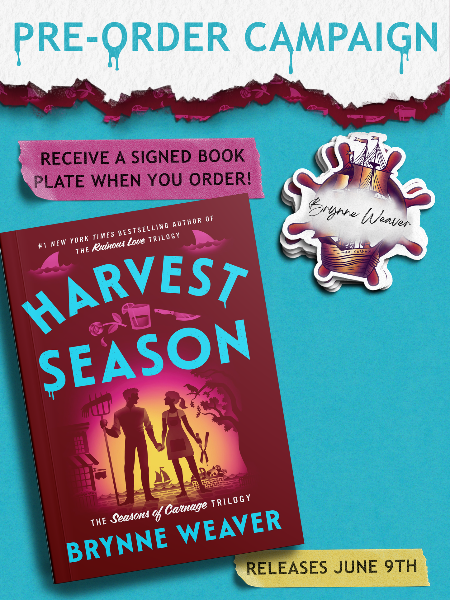 *Pre-Order* Harvest Season: The Seasons of Carnage Trilogy