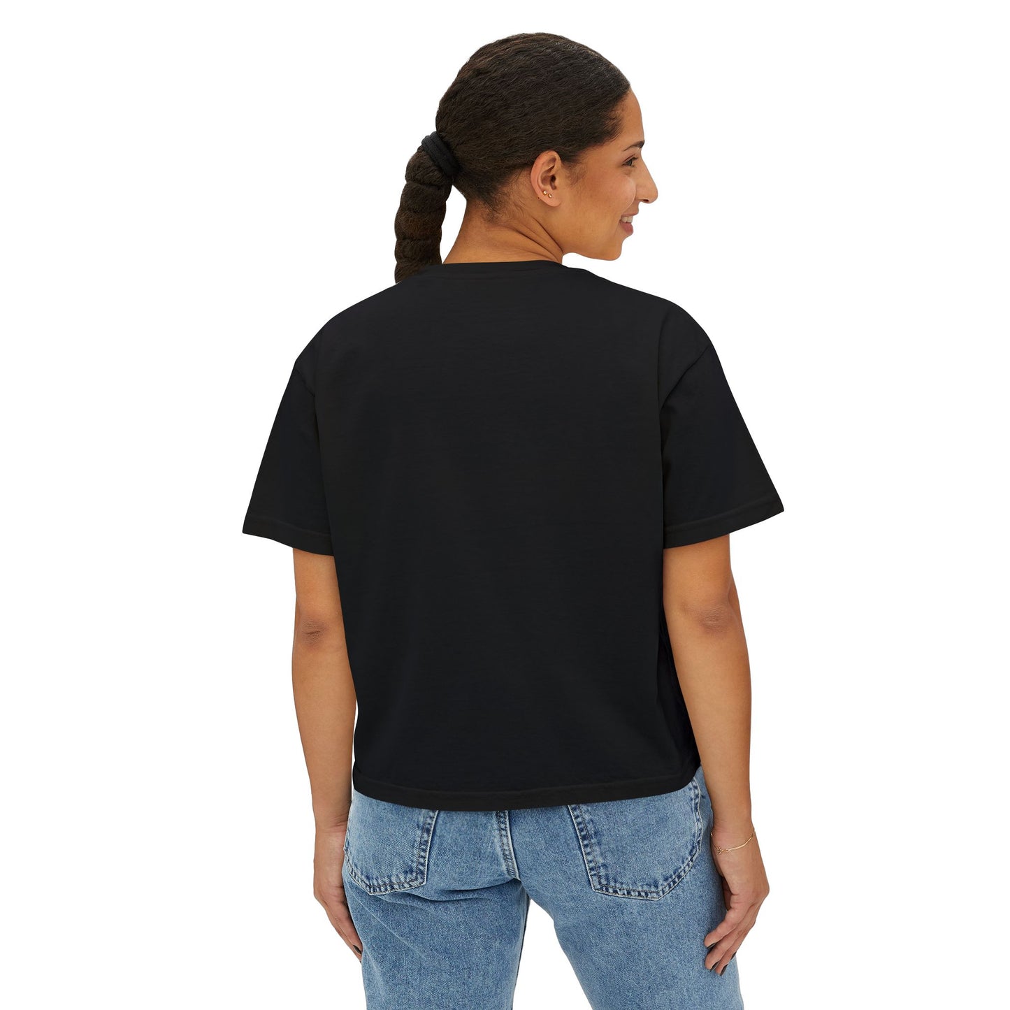 Unbound Books Women's Boxy Tee — Bookish Raccoon Graphic T-Shirt