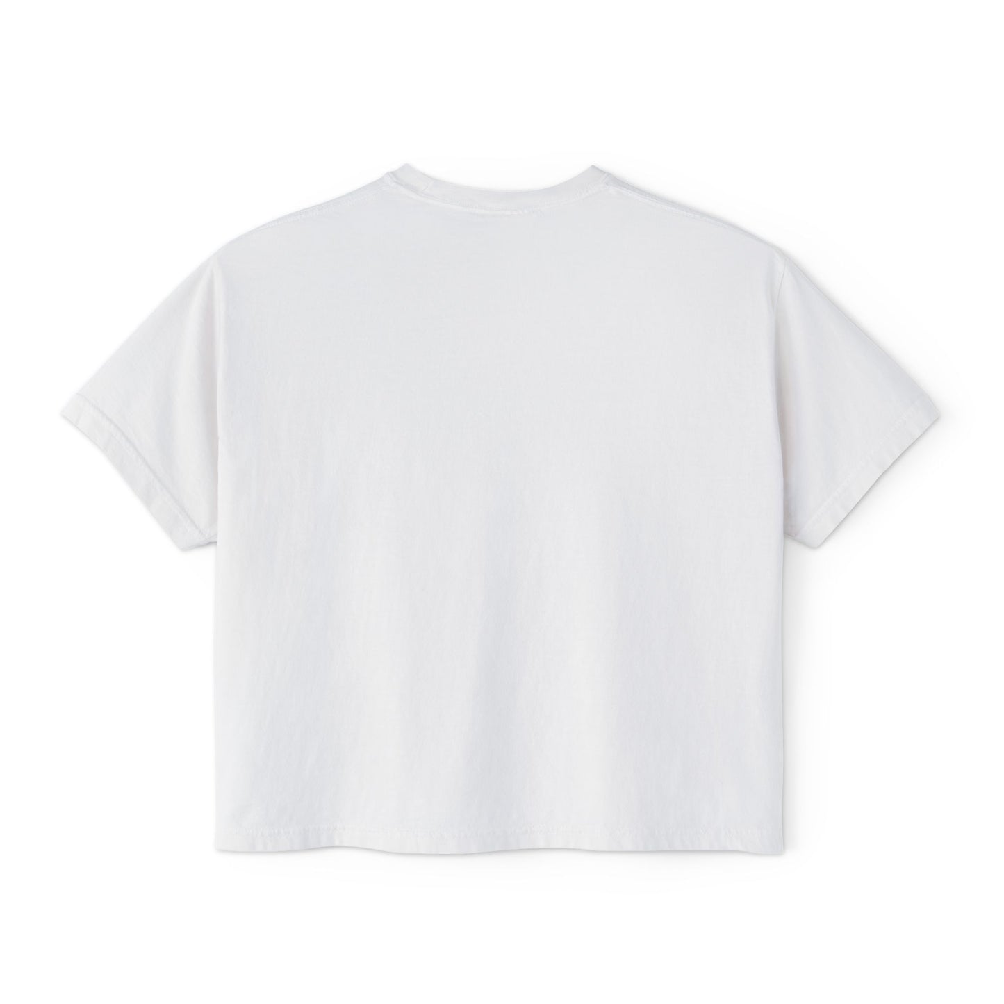 Nice Racc Crop Tee — Women's Boxy Graphic T‑Shirt with Sloth Illustration