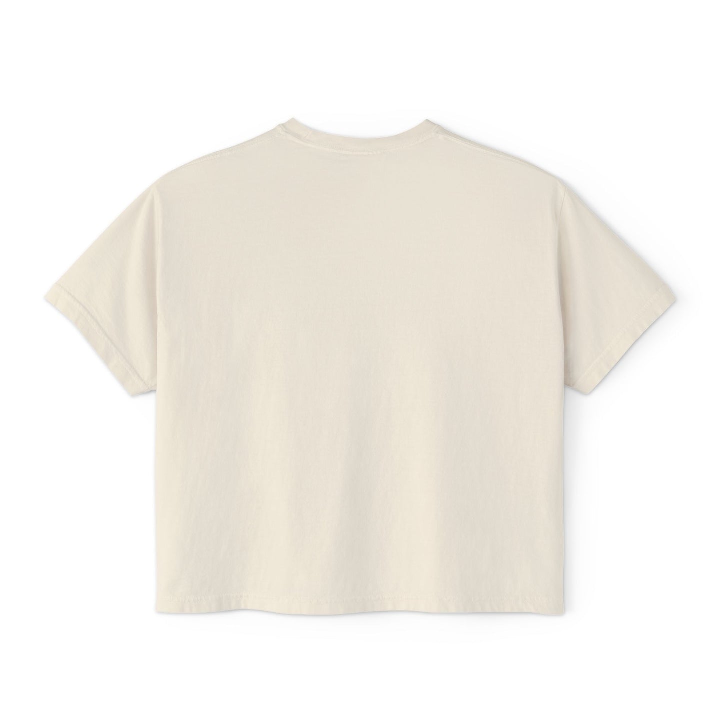 Nice Racc Crop Tee — Women's Boxy Graphic T‑Shirt with Sloth Illustration