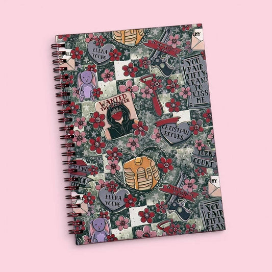 Under Your Scars A5 Spiral Notebook