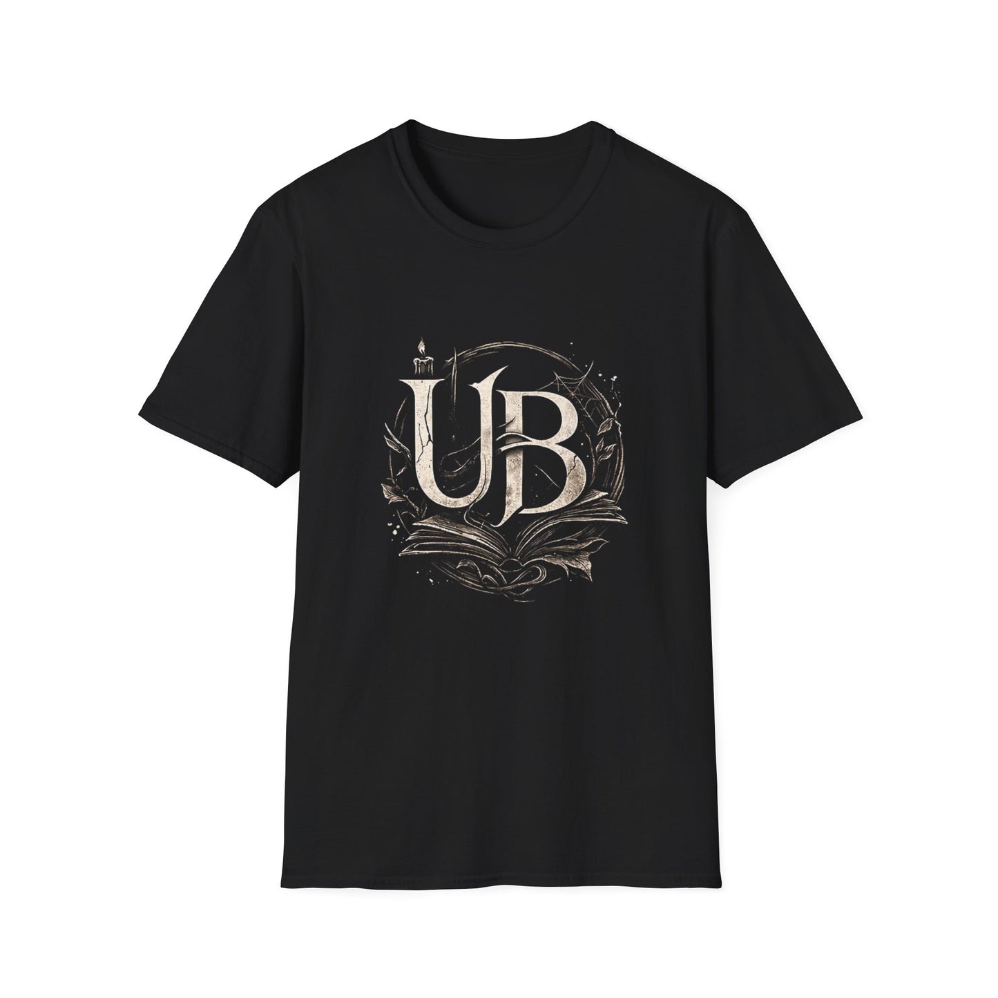 Urban Bibliophile T-Shirt — Vintage Book & Candle Logo Tee