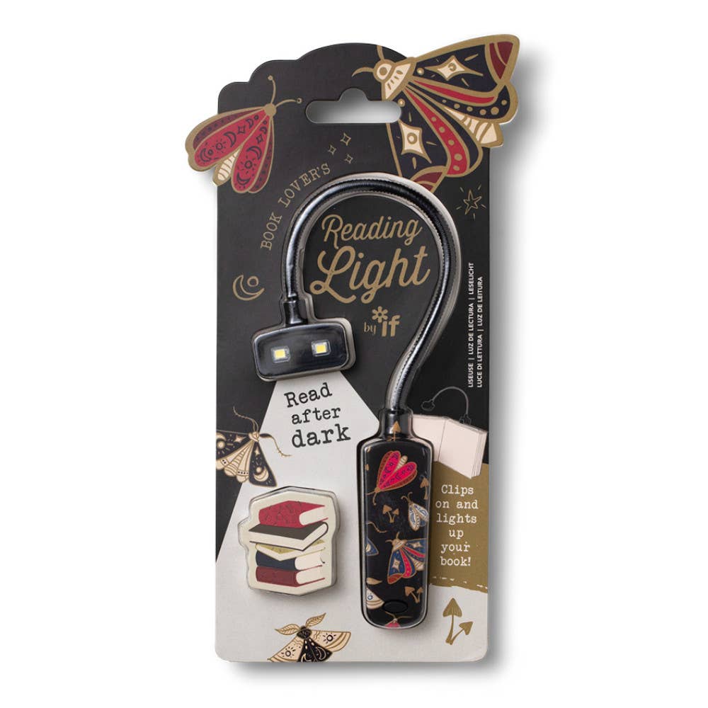Bookaroo Dark Moth Book Pouch