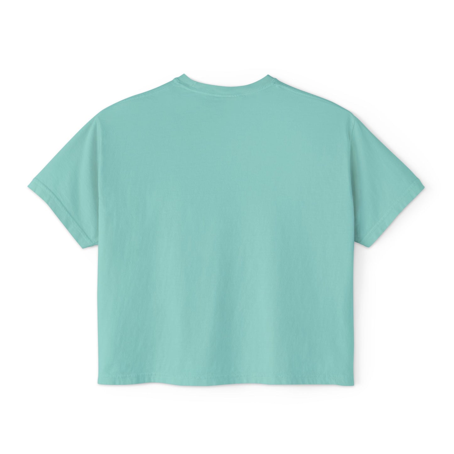 Nice Racc Crop Tee — Women's Boxy Graphic T‑Shirt with Sloth Illustration