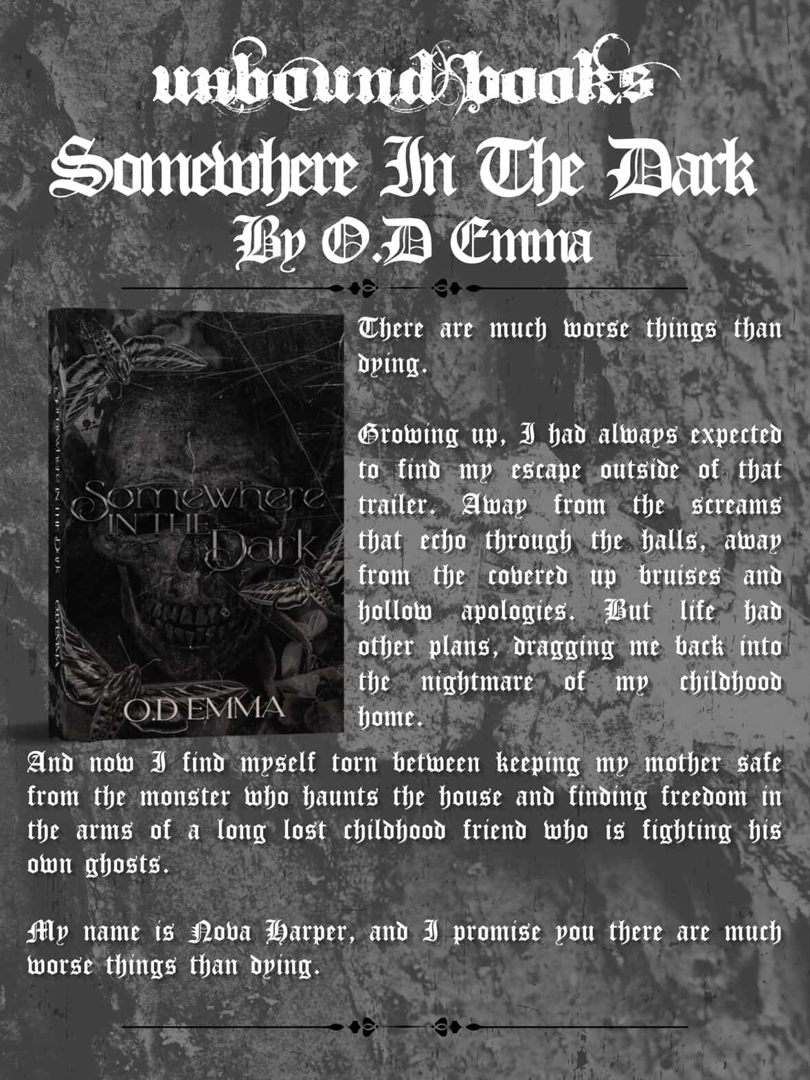 *PREORDER*Somewhere In The Dark *Signed*