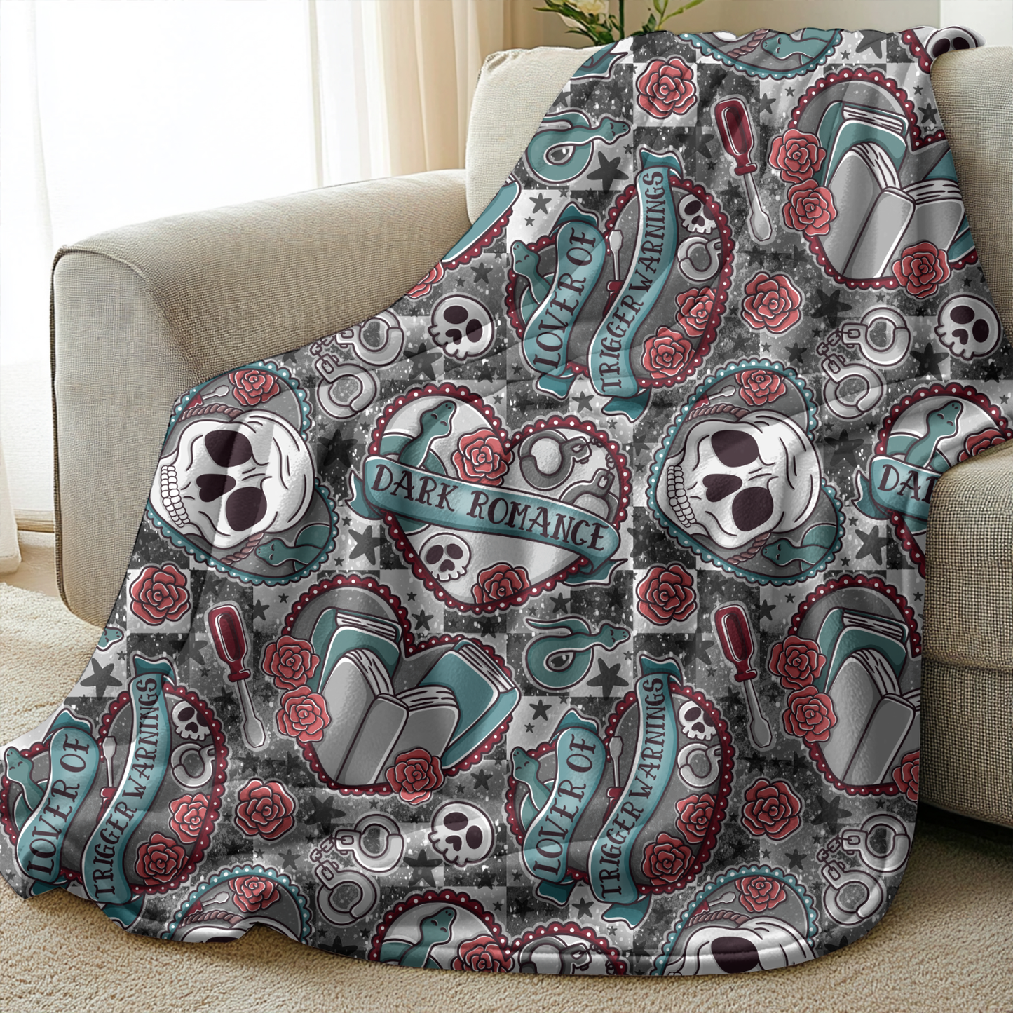 Dark Romance Blanket