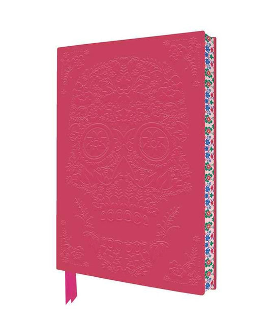 Flower Sugar Skull Artisan Art Notebook (Flame Tree Journals) by