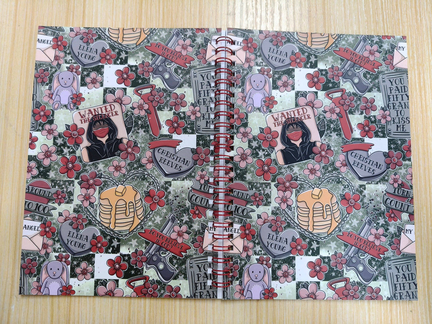 Under Your Scars A5 Spiral Notebook